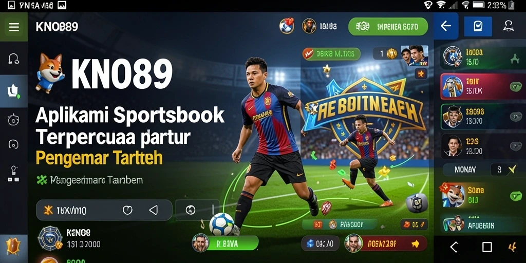 Tampilan screenshot utama KNO89 menampilkan taruhan olahraga yang seru.