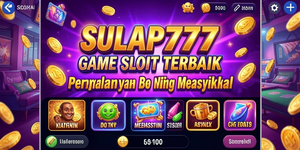Tampak depan gameplay SULAP777 yang menarik di layar smartphone.